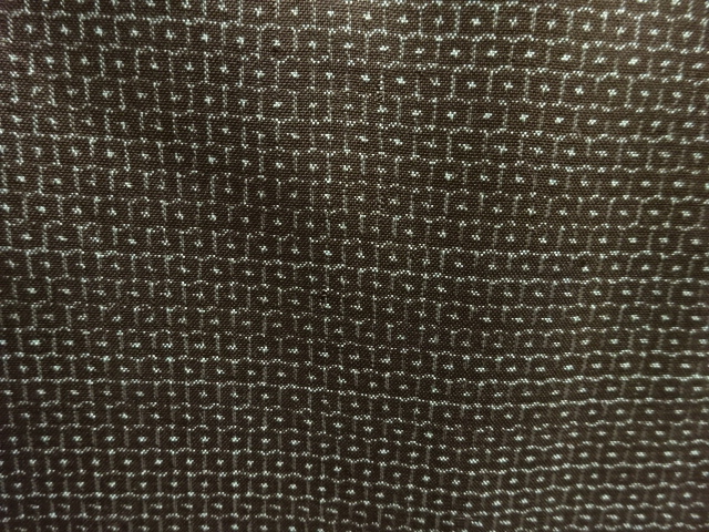 JAPANESE KIMONO / ANTIQUE MENS ENSEMBLE KIMONO / SILK / DOROZOME / OSHIMA TSUMUGI